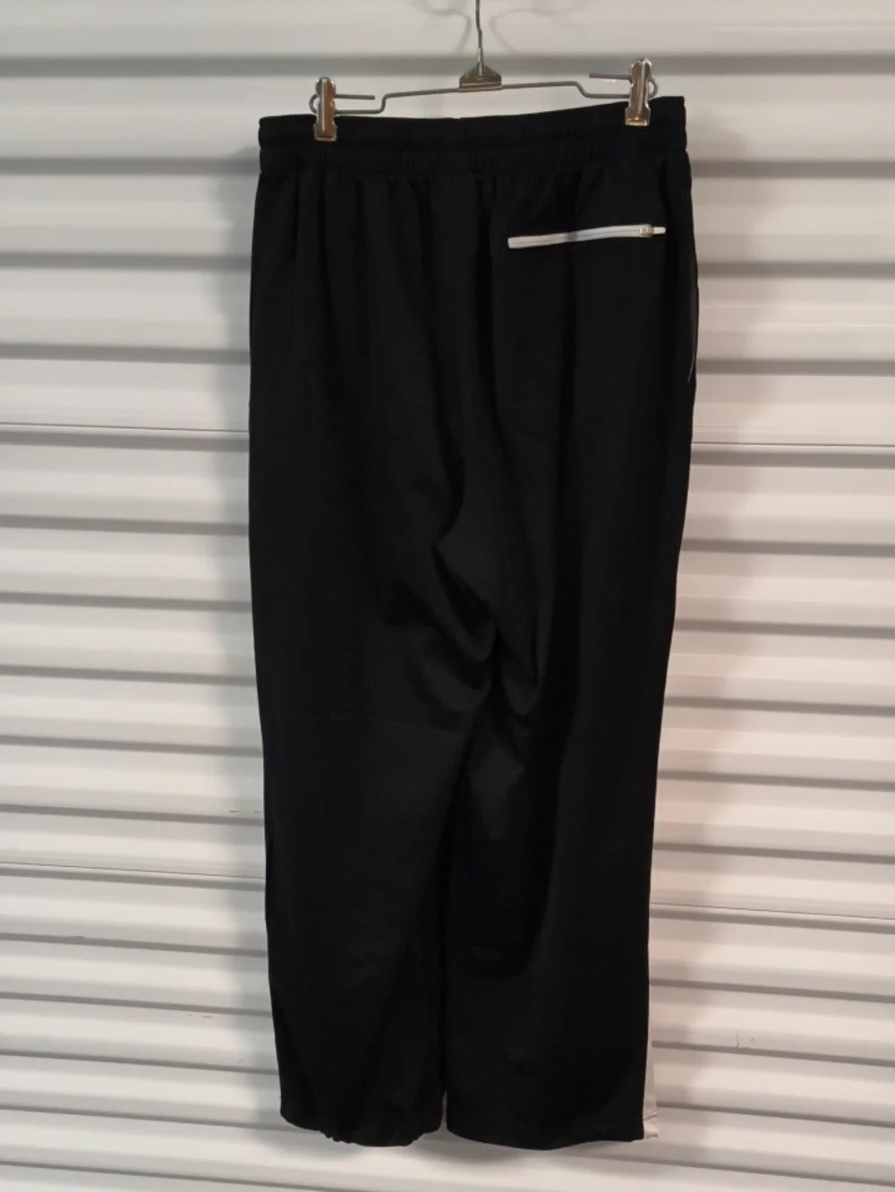 Vtg Jordans Basketball Drawstring Joggers Pants With Side Zipper Size L